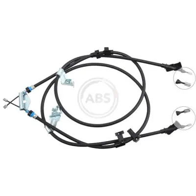 Cable de accionamiento, freno de estacionamiento A.B.S. K19000 Precio De Fábrica